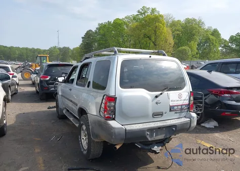 2000 Nissan Xterra Se/Xe из США, поврежденный, VIN 5N1ED28T0YC571840